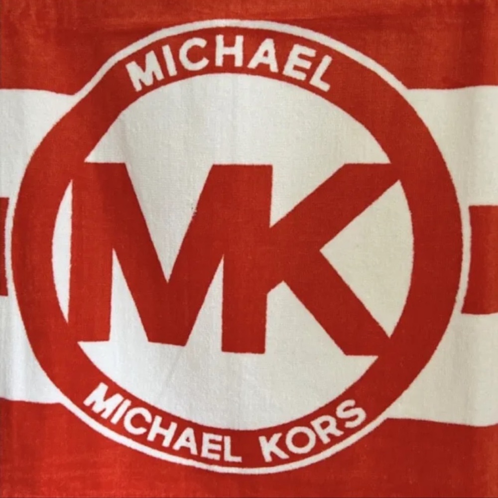 Michael Kors Cotton 40"x70" MK Logo NWT
Orange Charm Rugby Beach Towel.